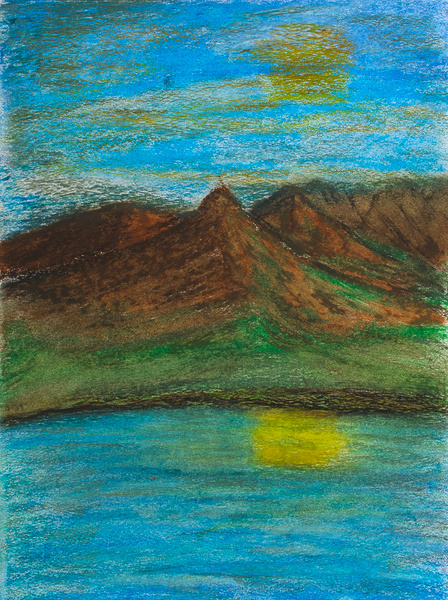 Mountain Sunset Print