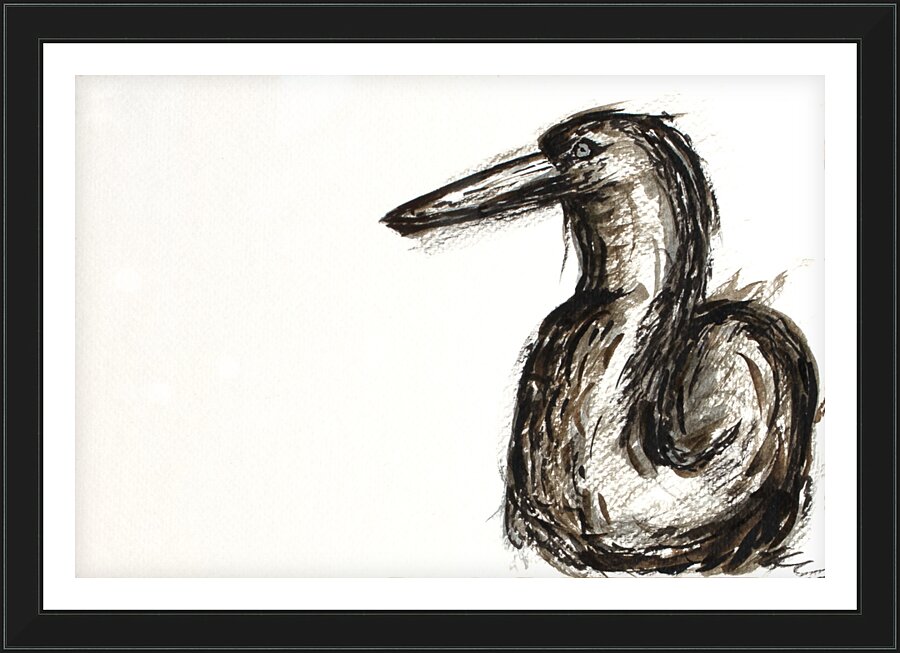 Crane Picture Frame Printing