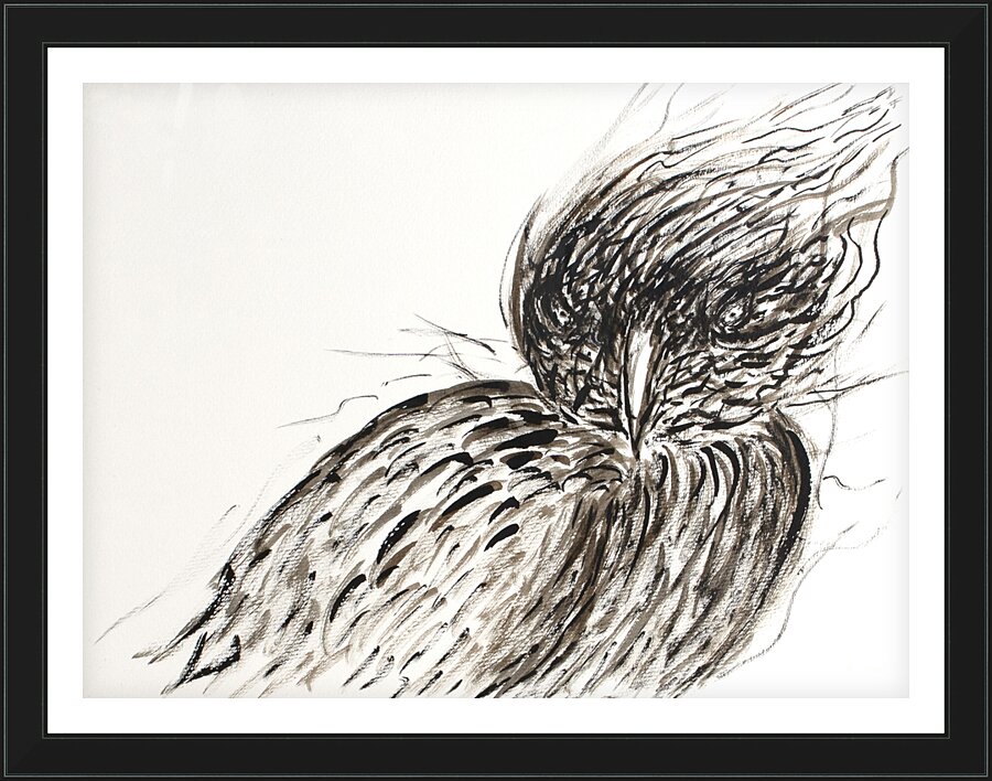 Owl 3 Picture Frame Printing