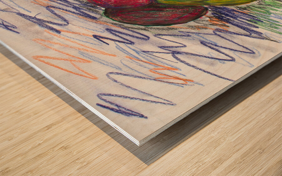 Fruit Wood print